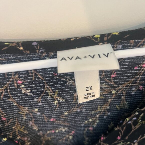 Ava & Viv 2x floral dress - Picture 9 of 11